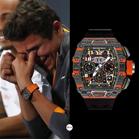 lando norris red richard mille|mclaren lando norris collection.